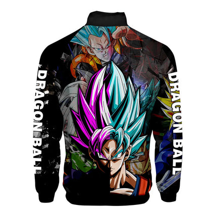 Dragon Ball 3D Print Zipper Hoodie Cool Fashion Men/Women/Kids Long Sleeve Hoodies Sweatshirt Casual Cosplay Jacket Clothes
