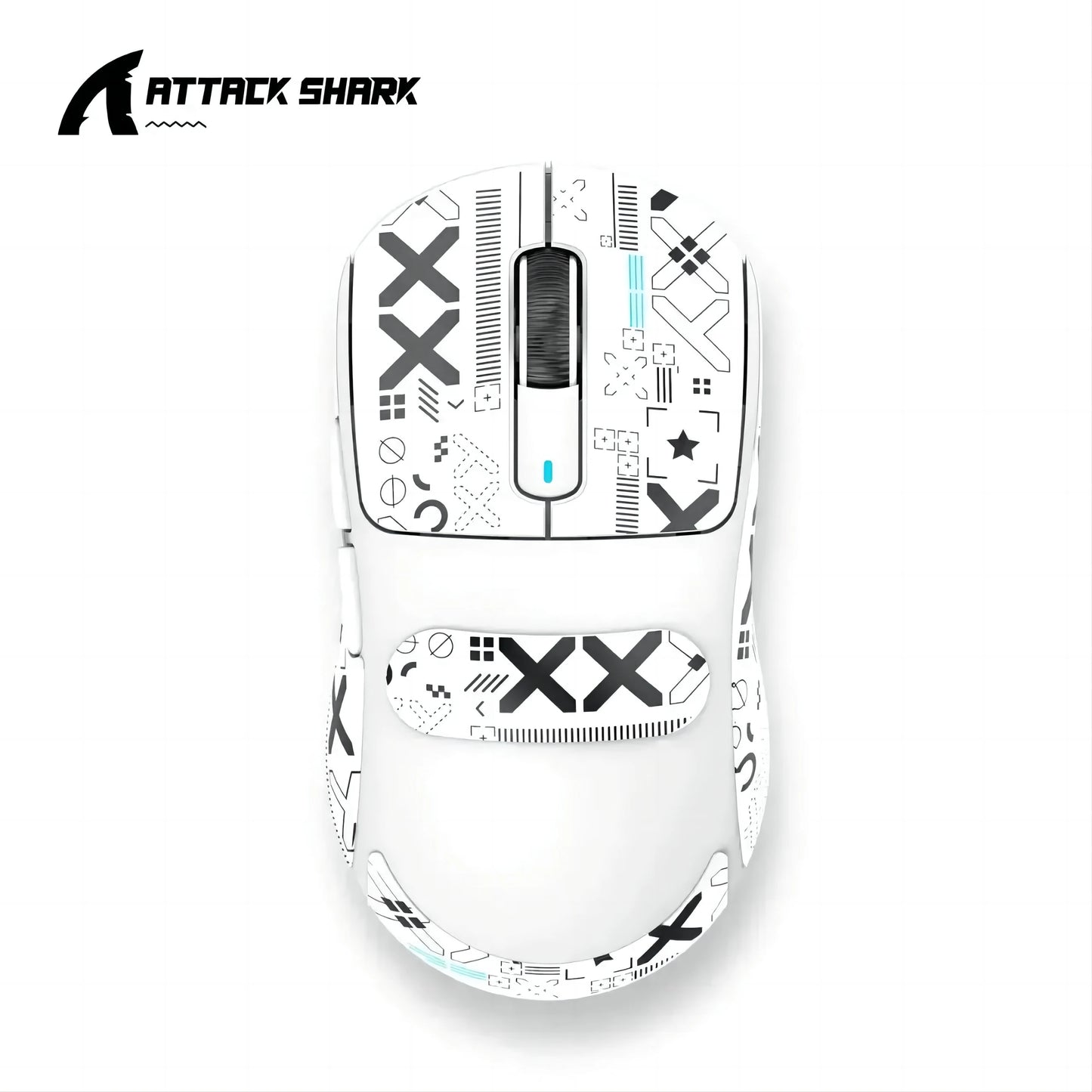 Atack Shark X3 PAW3395 Mouse Lightweight Wireless Gaming Mouse, Tri-Mode Mouse, 26K DPI PAW3395, PC/Laptop/Win/Mac