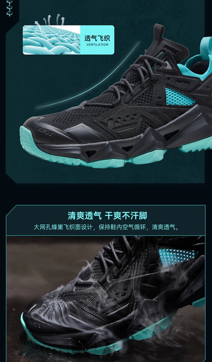 RAX Running Shoes Men&Women Outdoor Sport Shoes Breathable Lightweight Sneakers Air Mesh Upper Anti-slip Natural Rubber Outsole