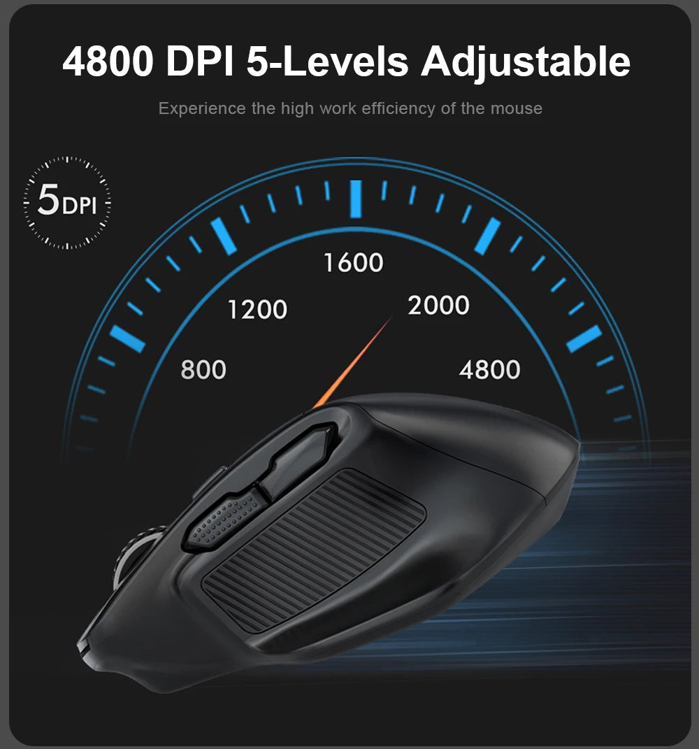 Mouse gaming E-YOOSO X-31 Pro USB, mare, cu suport Bluetooth 2.4G Wireless, PAW3212, 4800 DPI, pentru gameri, computer, laptop și PC