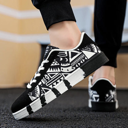 YRZL Skateboard Shoes Men Canvas Sneakers Casual Breathable Walking Shoes Lightweight Flat Shoes for Men Street Trend Sport Shoe