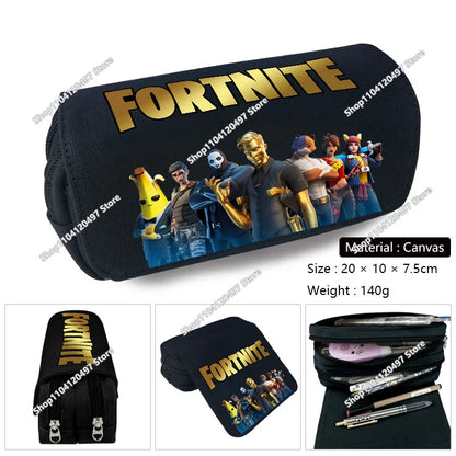 Shooting-Game-Federmäppchen FORTNITED für Jungen, große Kapazität, wasserdichtes Stifteetui, Büro-Schreibwaren, Geschenkspielzeug