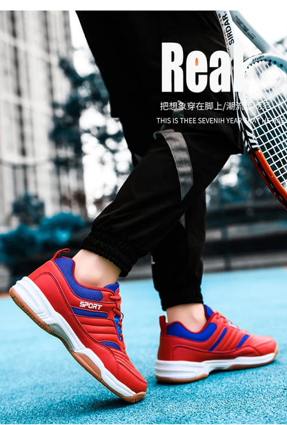 Tennissko til mænd, åndbare, udendørs sport, fitness, kvinder, badminton, unisex, casual, herresneakers, volleyball, zapatillas de tenis