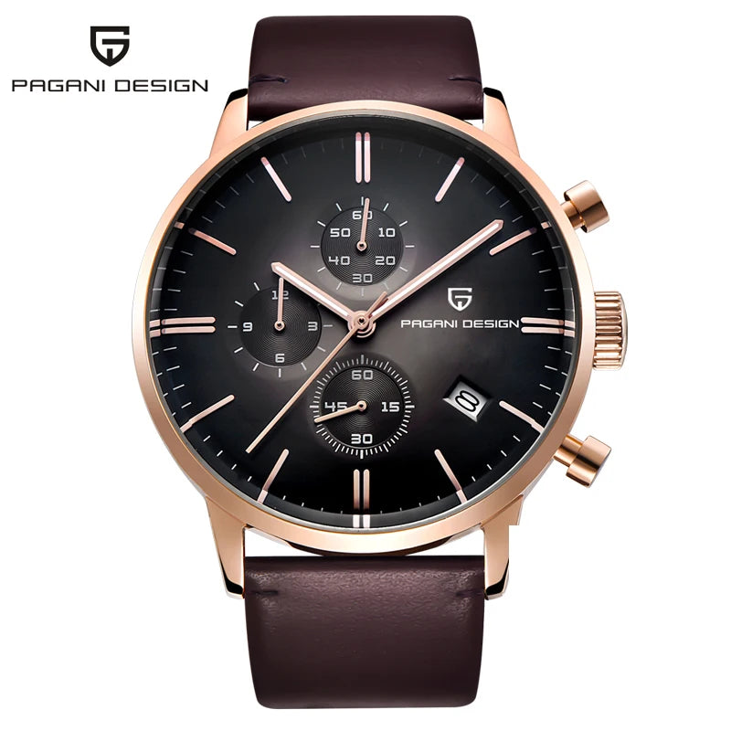 2026 New PAGANI DESIGN Brand Luxury Watches For Men Automatic Date Watch Waterproof Chronograph VK67 Movement Relogio Masculino