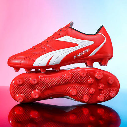 Fodboldsko til mænd, åndbare fodboldstøvler, futsal, ultralette professionelle træningssneakers, unisex græsknopper til kamp og sport