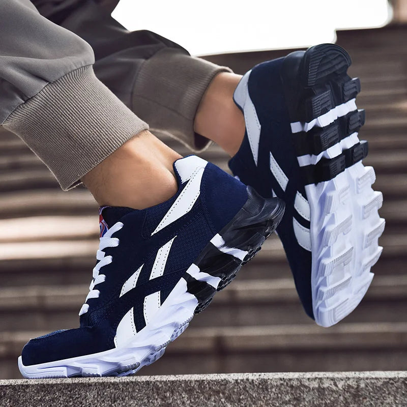 Men's Shoes Marathon Running Sports Shoes Casual Sneakers Soft Comfortable Training Shoes Wear Resistant Sneakers Men Sneakers