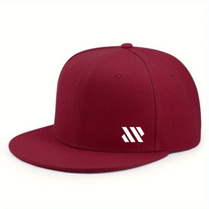 Gorra de béisbol con logotipo blanco. Gorra unisex ajustable, transpirable y de ala plana. Gorra ligera para actividades al aire libre y viajes. Gorra.