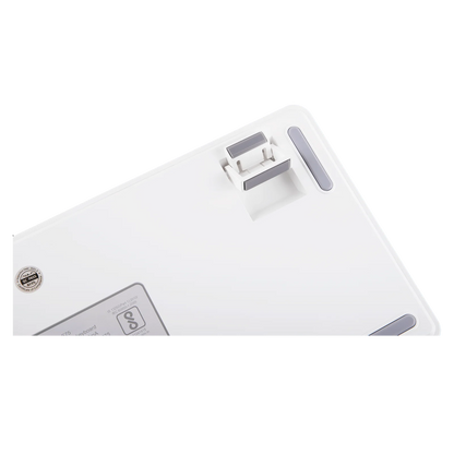 Teclado mecânico sem fios EPOMAKER x AULA F75 ISO-DE com conectividade tri-modo, layout alemão QWERTZ e bateria de 4000 mAh