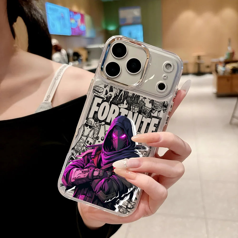 Cartoon-Battle-Royale-Fortnite-Handyhülle für Xiaomi Mi 15 14T 14 12T 11T 11 Lite Poco M7 X7 X6 F5 F6 X5 X4 GT Pro 4G 5G Cover