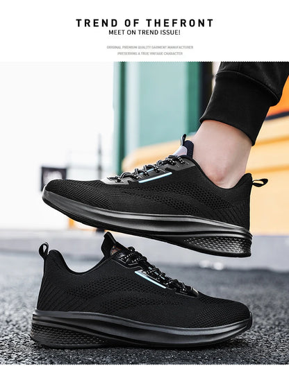Leather Men Shoes Sneakers Trend Casual Shoe Italian Breathable Leisure Male Sneakers Non-slip Footwear Men Vulcanized Shoes