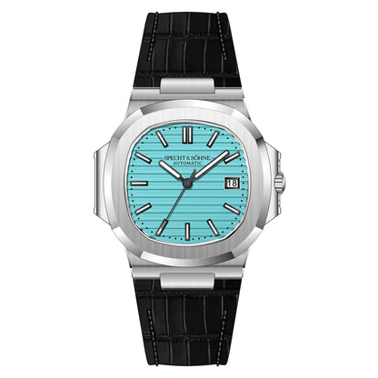 Specht&Sohne 2025 Nuovo Orologio Classico di Lusso da Uomo Automatico in Acciaio Inossidabile con Zaffiro 8215, Orologio da Polso Meccanico