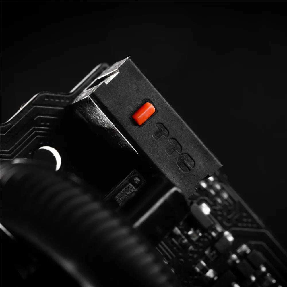 Mouse de gaming wireless Angry Miao Infinity, metalic, ultraușor, cu carcasă perforată, hot-swappable, PAW3950, Dual 8K, cu fir, tri-mode, portocaliu