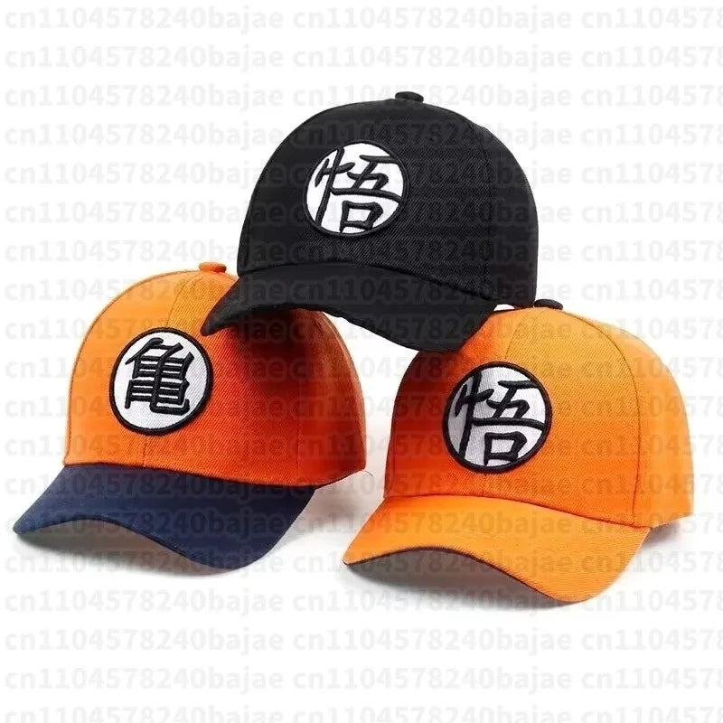 Unisex-Goku-Baseballkappen – Frühjahr und Herbst – Outdoor – verstellbare Freizeitmützen – Sonnenschutzmützen