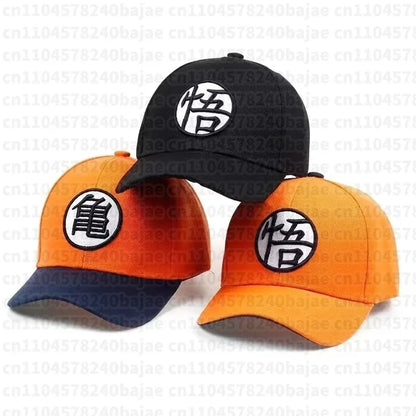 Unisex-Goku-Baseballkappen – Frühjahr und Herbst – Outdoor – verstellbare Freizeitmützen – Sonnenschutzmützen