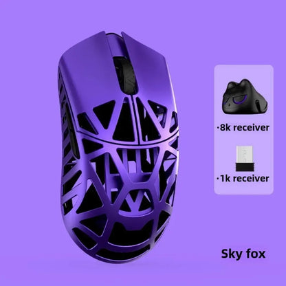 WLMOUSE Beast X Pro mouse gaming e-sport wireless leggero in lega di magnesio 750IPS 8K PAW3950HS 30000DPI senza retroilluminazione