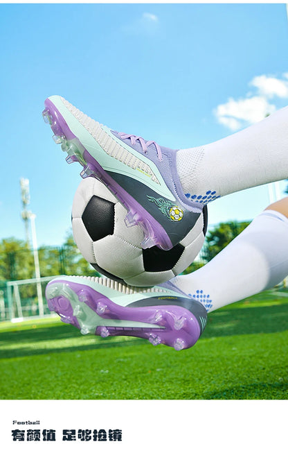 Nuove scarpe da calcio professionali da uomo, alta qualità, scarpe da soccer rapide, tacchetti society, scarpe professionali per campo da calcio, sneaker basse