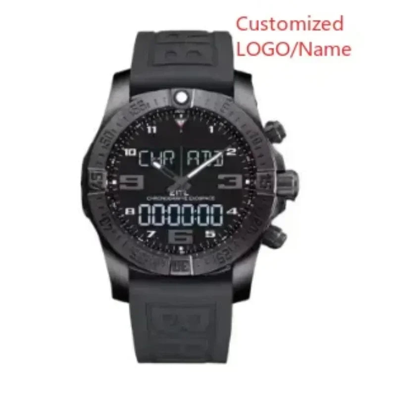 A11 Store Customized Watch Men's Sport Aerospace Evo Black Blue Rubber Luxury Digital Watch Fashion Watches