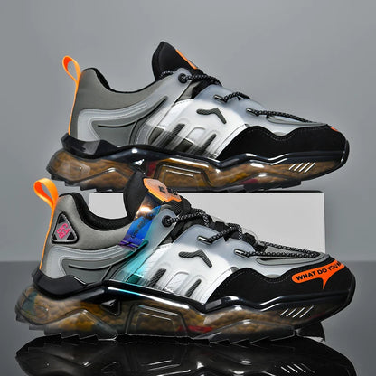 Zapatillas para hombre, calzado casual masculino, tenis de lujo, zapatillas deportivas transpirables, mocasines de moda y calzado de running para hombre