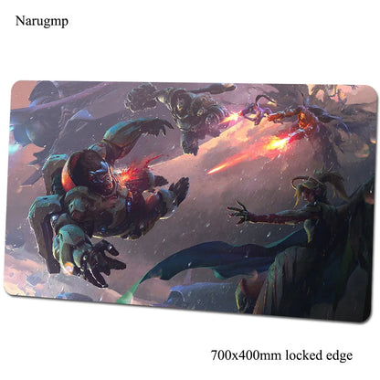 overwatch mouse pad 700x400x3mm gaming mousepad anime Personality office notbook desk mat Boy Gift padmouse games pc gamer mats