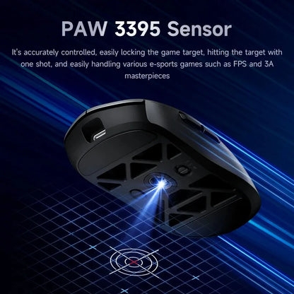 MCHOSE AX5 V2 Wireless Gaming Mouse 8KHz Polling PAW 3950 42000DPI Optical Sensor 56g Tri-Mode 130h Battery Magnesium Alloy