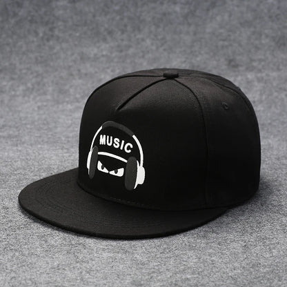 Baseballcap mit flachem Schirm, Buchstabenstickerei für Herren, vielseitig kombinierbar, Damen-Sommer-Hip-Hop-Hut, Outdoor-Sonnenschutz, verstellbare Schirmmütze