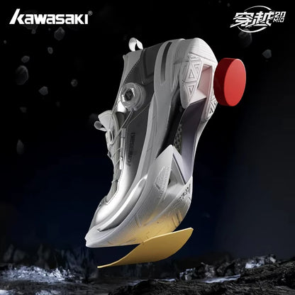 Kawasaki King Series 2.0 Professional Badminton Shoes For Men Women Anti-Twist Sports Original Men's Tennis Shoes Sneakers A3311