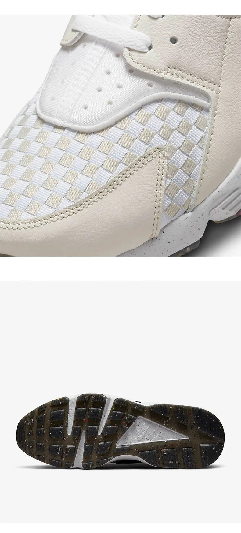 Nike Original Air Huarache Unissexo Sapatilhas de Corrida com Absorção de Choque DM0863-001