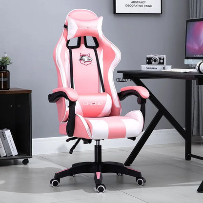 UVR Professional Gaming Computer Chair Home Office Chair Ergonomic Design Armchair with Footrest Competitive Chair Furniture