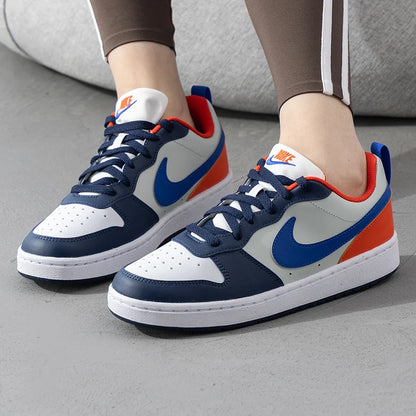 Nike Women's Sports Shoes Court Borough (Gs) Retro Casual Shoes Low-Top Sneakers Dv5456-401