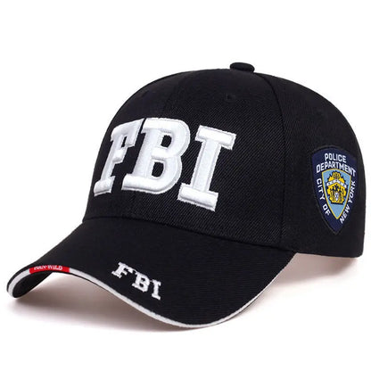 Bonés de basebol Kanye FBI com letras fashion para homem e mulher, pala desportiva, boné snapback e chapéu de sol masculino
