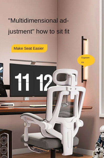 Ergonomic Mesh Office Chair with Lumbar Support, High-Back Computer Desk Chair for Adults, Comfortable Task Chair for Long Hours