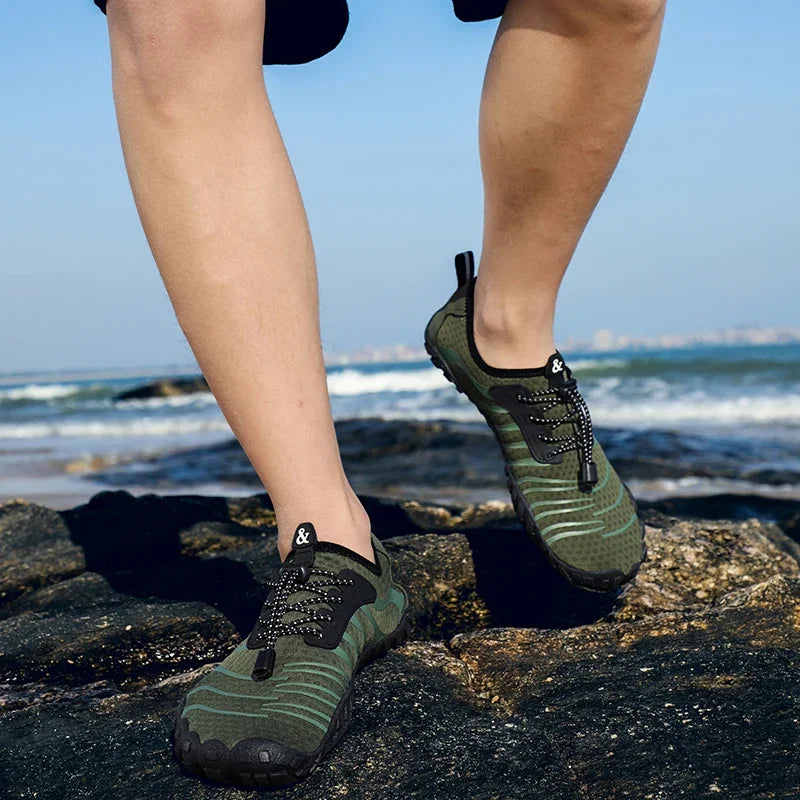 Men Aqua Shoes Water Swimming Shoes Women Sneakers Boys Child Barefoot Shoes Beach Sandals Quick-Dry River Sea Diving Gym