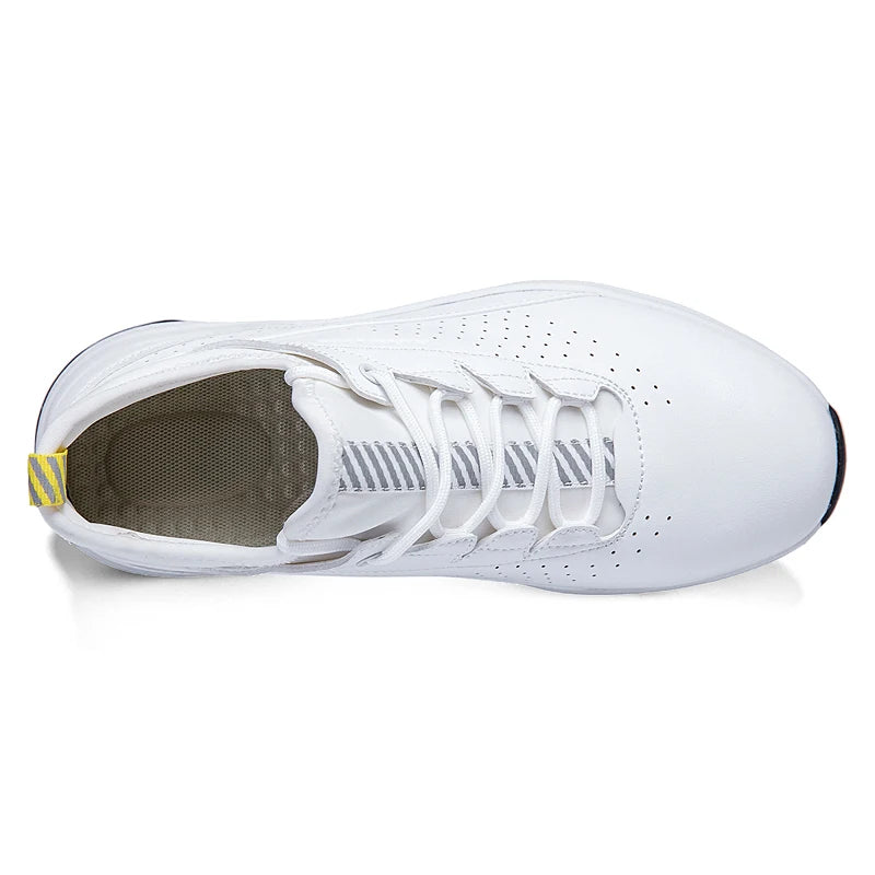 Golf Sports Shoes Men Waterproof high-Quality Leather Golf Competition Sports Shoes Formal Shoes Golf Course Men Training Shoes