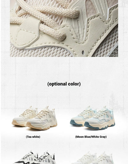 Xtep Casual Shoes 2025 Spring And Summer Lightweight Sports Shoes Thick Sole Fashionable Street Style Sneakers 875319320004