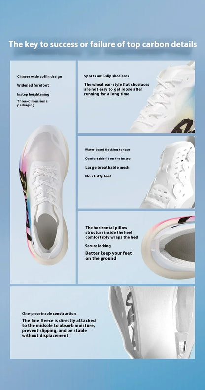 BMAI New 42KM Marathon Men Women's Sports Shoes Cushioning Running Shoes Breathable Gym Sneakers for Women Designer Man Trainers
