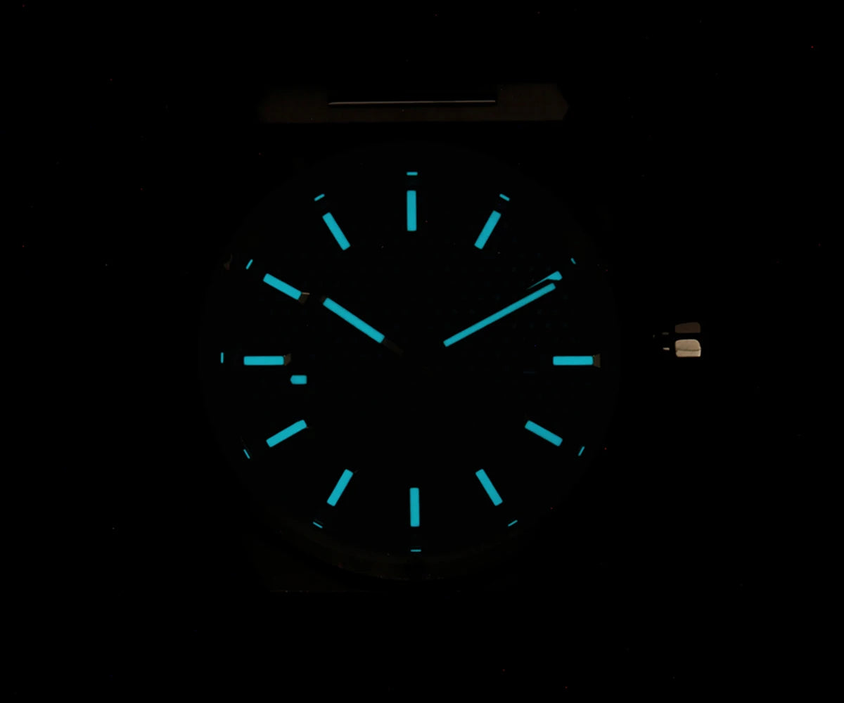 Cronos New Rhombus Perlage 39mm Dial PT5004 Miyota 90S5 See-through Caseback Men Automatic Wristwatches 10ATM Luminous