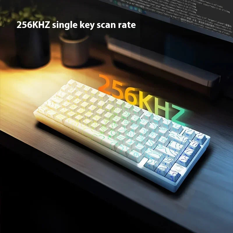 IROK MG75 Pro MG75 Max Aluminum Magnetic Gaming Computer Mechanical Keyboard 75% Rapid Trigger 8K RGB Hotswap Gamer Keyboard