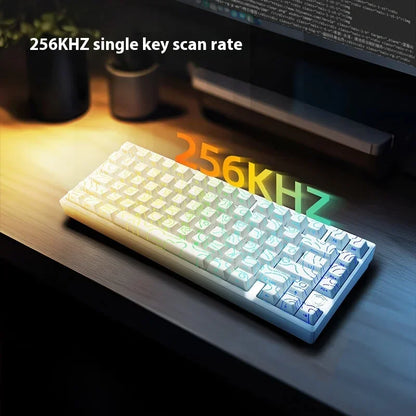 IROK MG75 Pro MG75 Max Aluminum Magnetic Gaming Computer Mechanical Keyboard 75% Rapid Trigger 8K RGB Hotswap Gamer Keyboard