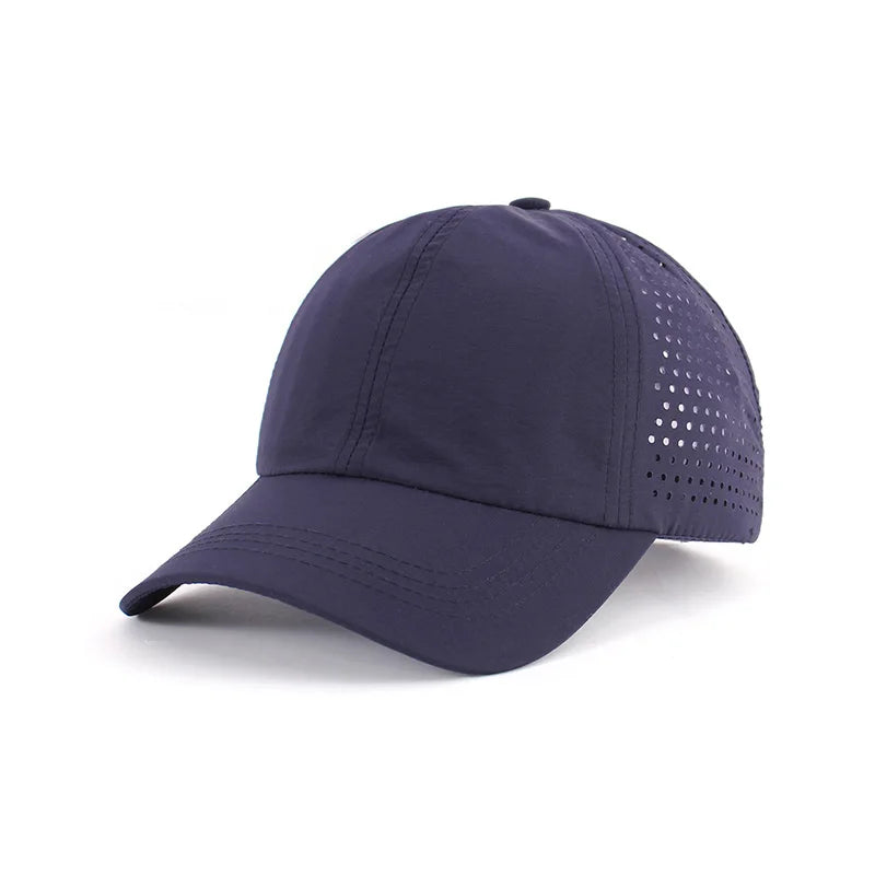 Women Ponytail Hats Summer Quick-dry Baseball Cap forTeenager Girls Sun Hats Casual Sports Mesh Woman Summer Hat Outdoor Travel