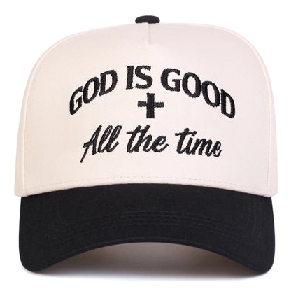 Unisex GOD IS GOOD Letter Embroidery Baseball Caps Spring Autumn Outdoor Adjustable Casual Hats Sunscreen Hat Sports Cap