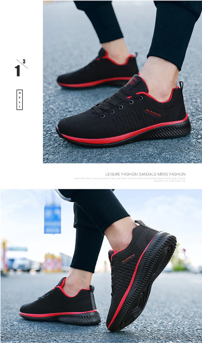 Scarpe da running da uomo traspiranti, leggere e comode, scarpe casual da uomo, sneakers outdoor slip-on per camminare