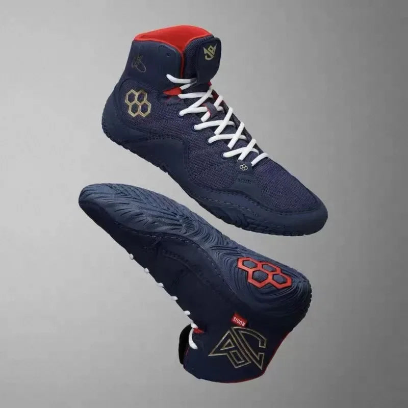 Wrestling-Schuhe für Damen und Herren, Wettkampf-Sportschuhe fürs Fitnessstudio und Training, hochwertige, bequeme Boxsport-Schuhe 36-45