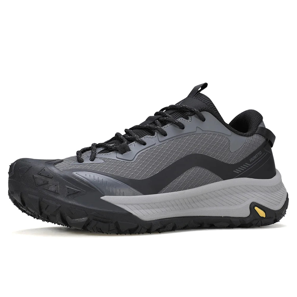 HUMTTO Trekking Shoes for Men Mountain Climbing Sneakers Outdoor Sports Shoes Breathable Walking Casual Sneakers Men’s Hiking Boots
