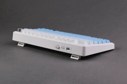 AULA F75 Pro Teclado mecánico gaming inalámbrico con montaje gasket, RGB personalizable, distribución 75% y teclas PBT con grabado lateral