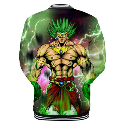Dragon Ball Goku Kanji Symbol Men Zipper Hoodie Cartoon Japan Anime Women Sweatshirt 2025 New Fashion Children Jackets Coat