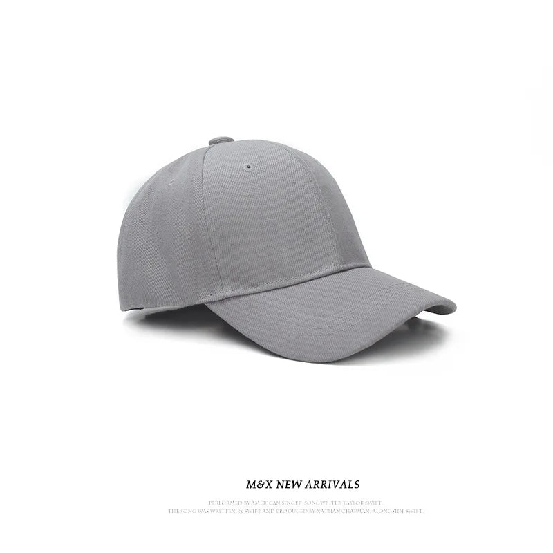 Colors Summer Autumn Fashion Soild Men Women Baseball Cap Adhesion Hat HipHop Adjustable Cool Sunhat Casquette Gorras Present