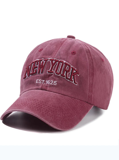 Gorra de algodón lavado York para hombre y mujer: gorras, gorras snapback, gorras de béisbol, protección solar, casquette, gorra «dad hat», gorra para actividades al aire libre