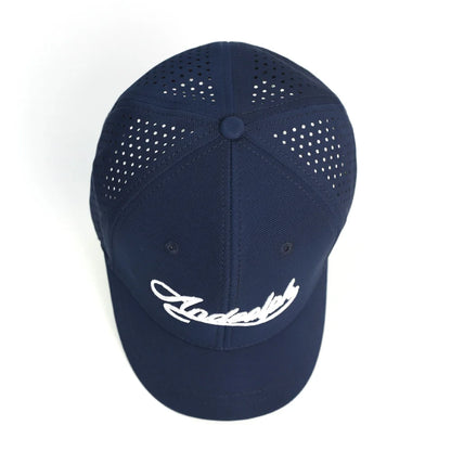 Baseballkappe mit Netzstoff, kurzer Krempe, geschlossener Rückseite, atmungsaktiv, Snapback-Kappen, eng anliegend, Dad-Cap, verstellbar, einfarbig, Trucker-Stil