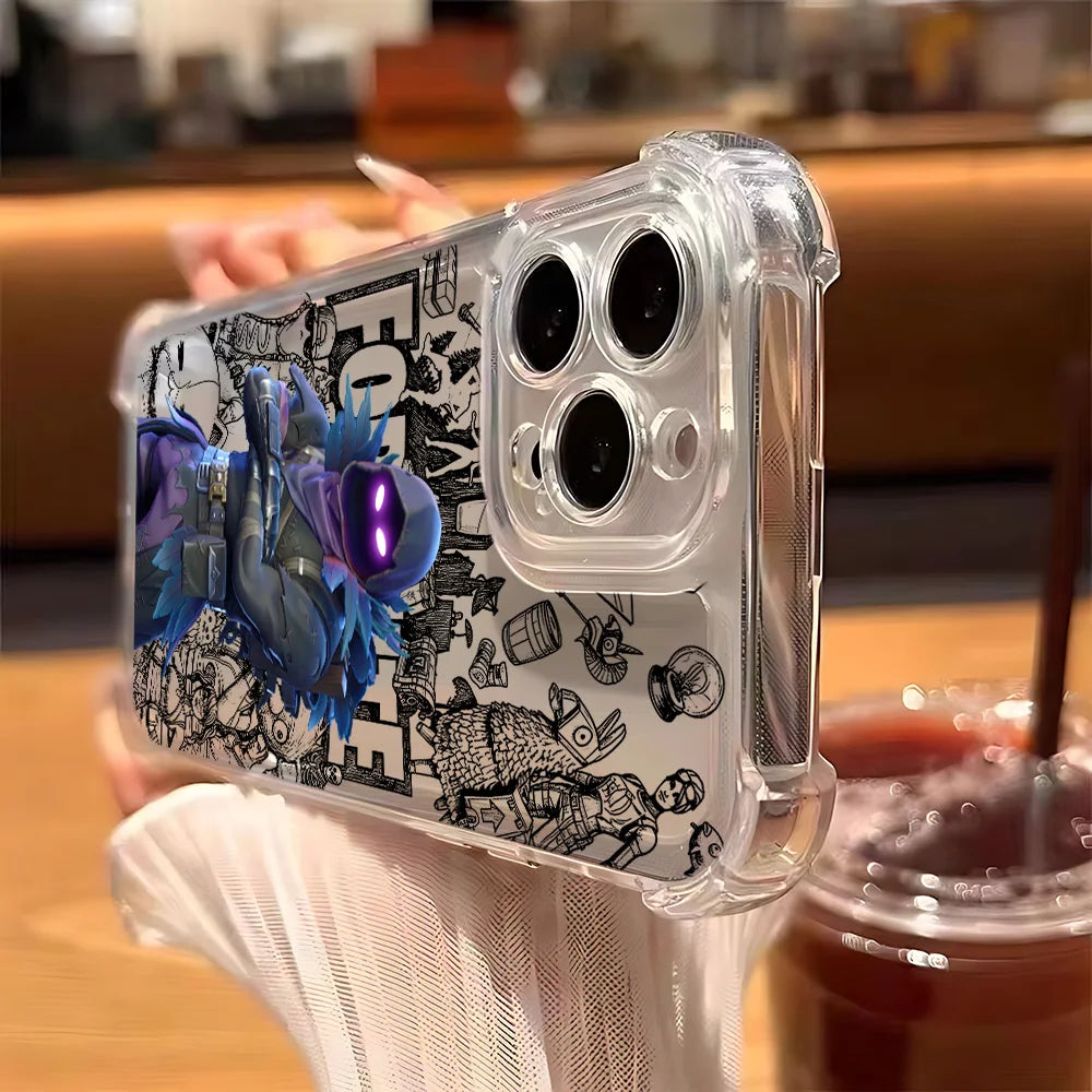 Fortnite Gaming-Handyhülle für Samsung A37 A57 A17 A07 A06 A56 A26 A33 A54 A51 A13 A73 A55 A53 A36 A35 A34 A25 A24 A23 A16 4G 5G
