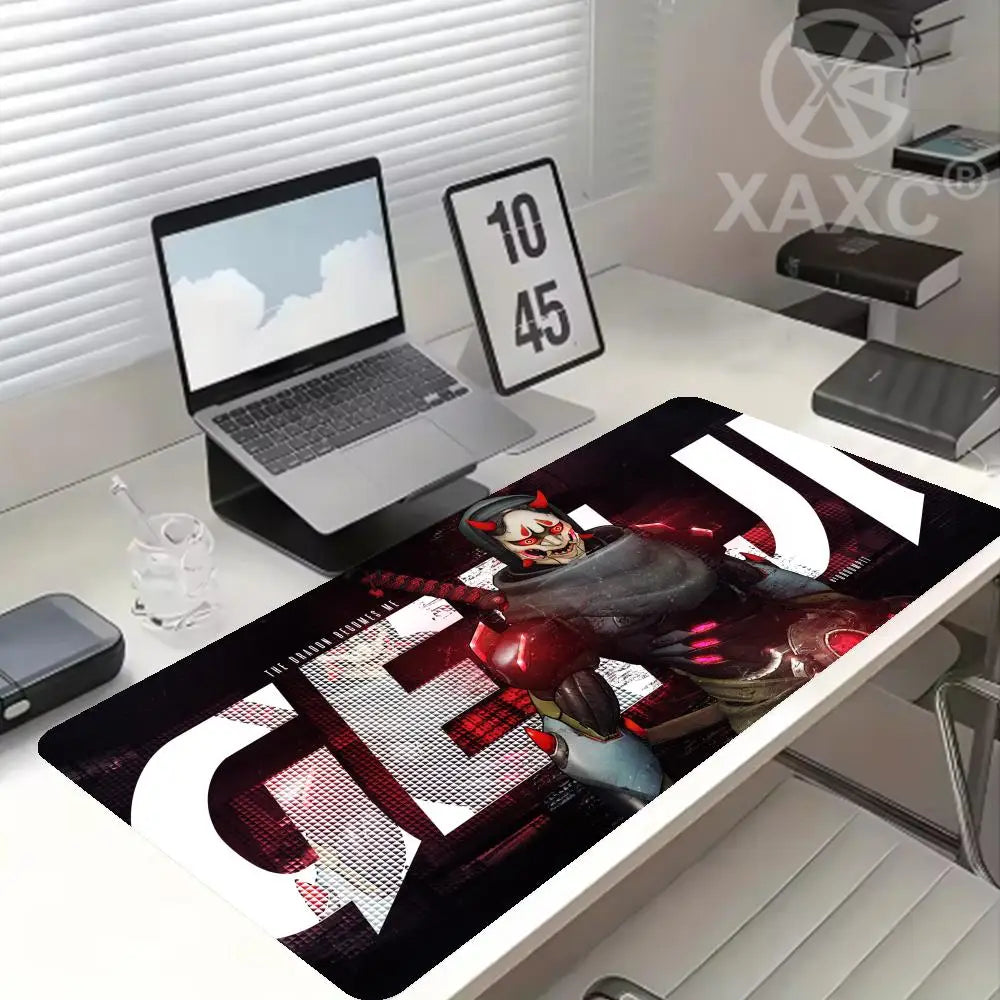 Großes Overwatch-Mauspad Kawaii XXL PC-Computer-Schreibtischmatte Gamer-Büroteppich Tastatur-Tisch Gaming-Zubehör MousepadXAXC